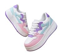 Hiseng Zapatillas con Ruedas Niña 31-40EU, Zapatos con Ruedas para Niñas Zapatillas con Ruedas Niño, Zapatillas Patines Zapatos con Ruedas, 6 a 16 años Niña Zapatillas Ruedas Niña Bambas con Ruedas