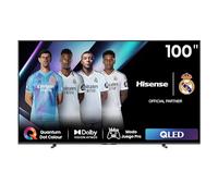 Hisense 100E7NQ Pro - QLED Gaming TV, 100 Pulgadas Televisor, VRR 144Hz HSR 240 fps, AMD Freesync Premium Pro, Barra de Juegos, Solución HDR Total, Dolby Vision IQ & Dolby Atmos