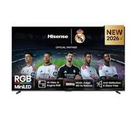 Hisense 100UR8S - RGB MiniLED 100 Pulgadas Smart TV 4K, 180 Hz Nativos | Hi-View AI Engine RGB, Modo Juego 180 Hz, Anti-Reflection & Glare-Free, 2.1.2 Sonido Multicanal, Dolby Vision IQ, HDR10+
