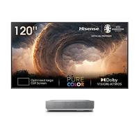 Hisense 120L5HA Laser TV 120" 4K Pantalla Anti-Reflejo ALR, 2700 lúmenes, HDR10, Smart TV VIDAA 6.0, Dolby Vision y Atmos, Apple Airplay 2 & Home Kit, Alexa, Tivùsat