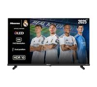 Hisense 32A5Q - QLED Smart TV 32 Pulgadas, Dolby Atmos, Modo Juego, Entrada USB Tipo C, Peana con Doble posición, Control por Voz Alexa, Función Compartir en TV, Auto Ordenación Canales TDT