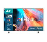 Hisense 43E78HQ QLED-TV 109cm Mittelfuß - 109 cm - DVB-S 109,2 cm (43") 4K Ultra HD Smart TV WiFi Noir, Sistema operativo VIDAA