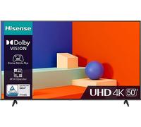 Hisense 50 pulgadas UHD 4K 2023 50E63KT, Smart TV VIDAA U6, Dolby Vision, HDR 10+, Modo de juego Plus, Alexa incorporado, sintonizador DVB-T2/S2 HEVC 10, lativo 4K