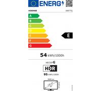 Hisense 50E77Q Televisor 127 cm (50") 4K Ultra HD Smart TV Wifi Negro