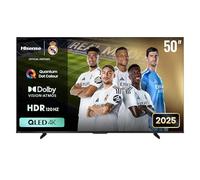 Hisense 50E7Q - QLED Smart TV 50 Pulgadas, Dolby Vision, Dolby Atmos, Modo Juego Plus, 60Hz VRR 120 fps, Modo Deportes, Monvimiento Suave IA, Bluetooth y HDMI 2.1, Control por Voz Alexa