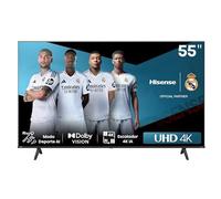Hisense 55A6N - UHD 4K,VIDAA Smart TV, 55 Pulgadas, Dolby Vision, Modo Juego Plus, DTS Virtual X, Control por Voz televisor, Doble Control de Volumen, Auto ordenación Canales TDT (Nuevo 2024)