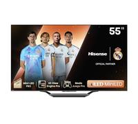 Hisense 55U7NQ - Mini-LED TV, 55 Pulgadas, con Quantum Dot Colour, Modo Juego de 144Hz VRR 240 fps, Full Array Local Dimming, Procesador Hi-View Engine,Dolby Vision IQ & Dolby Atmos (2024)
