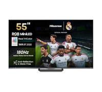 Hisense 55UR8S - RGB MiniLED 55 Pulgadas Smart TV 4K,180 Hz Nativos | 100% BT.2020, Modo Juego 180 Hz, Anti-Reflection & Glare-Free, 2.1.2 Sonido Multicanal, Dolby Vision IQ, HDR10+