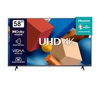 Hisense 58A6K Televisor 147,3 cm (58") 4K Ultra HD Smart TV Wifi Negro 300 cd / m²
