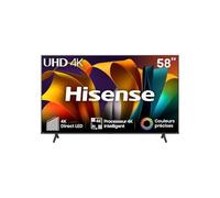 Hisense 58A6N, 147,3 cm (58 Zoll), 3840 x 2160 Pixel, LED, Smart-TV, WLAN, Schwarz