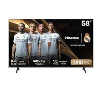 Hisense 58E6NT - UHD 4K,VIDAA Smart TV, 58 Pulgadas, Dolby Vision, Modo Juego Plus, DTS Virtual X, Control por Voz televisor, Doble Control de Volumen, Auto ordenación Canales TDT (Nuevo 2024)
