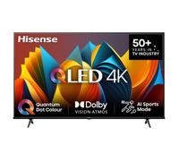 Hisense 65E77NQ - Televisor Smart TV 65 Pulgadas / 164 cm 4K Ultra HD QLED, HDR10+, VIDAA U5, 60Hz, Bluetooth, WiFi, 3x HDMI, Negro