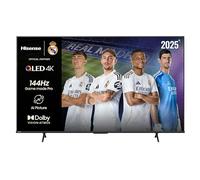 Hisense 65E7Q Pro - QLED Smart TV, Gaming TV, Modo Juego Pro 144Hz, AMD Freesync Premium Pro, Dolby Vision IQ + Dolby Atmos, Hi-Concerto, Procesador Hi-View Engine