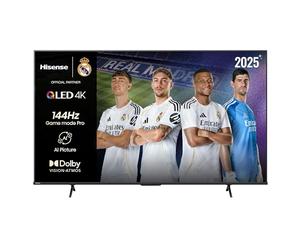Hisense 75E7Q Pro - QLED Smart TV, Gaming TV, Modo Juego Pro 144Hz, AMD Freesync Premium Pro, Dolby Vision IQ + Dolby Atmos, Hi-Concerto, Procesador Hi-View Engine