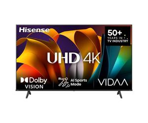 Hisense 85E6NT 85" / 215 cm 4K Ultra HD Smart TV DLED HDR10+ Bluetooth WiFi VIDAA Negro - Características: 60 Hz, 3x HDMI 2.0, 2x USB, Dolby Vision