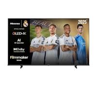 Hisense 85E7Q - QLED Smart TV 85 Pulgadas, Dolby Vision, Dolby Atmos, Modo Juego Plus, 60Hz VRR 120 fps, Modo Deportes, Monvimiento Suave IA, Bluetooth y HDMI 2.1, Control por Voz Alexa