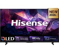 Hisense 85E7S Pro - Hi-QLED Smart TV 85 Pulgadas, Modo Juego 144 Hz Nativos, Hi-QLED Color, Dolby Vison.Atmos, Imágenes IA, Smooth Motion IA, AMD FreeSync Premium Pro, HDR10+Gaming