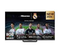 Hisense 85UR8S - RGB MiniLED 85 Pulgadas Smart TV 4K, 180 Hz Nativos | Hi-View AI Engine RGB, Modo Juego 180 Hz, Anti-Reflection & Glare-Free, 2.1.2 Sonido Multicanal, Dolby Vision IQ, HDR10+