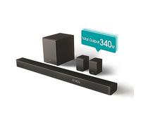 Hisense AX5100G - Barra de Sonido 5.1, 340 W, 7 Altavoces y subwoofer 6.5, Dolby Atmos, DTS Virtual X, Bluetooth 5.0, EZ Play