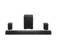 Hisense Barra de Sonido AX5120G (2023) 5.1.2 Ch 420W con Subwoofer inalámbrico de 180W, Dolby Atmos y EZ Play