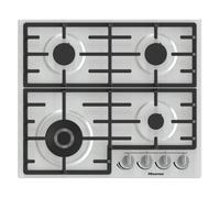 Hisense GM663XB hobs Acero inoxidable Integrado 60 cm Encimera de gas 4 zona(s)