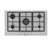 Hisense GM973XF Placa De Cocción A Gas 90CM 5 Quemadores Acero Inoxidable