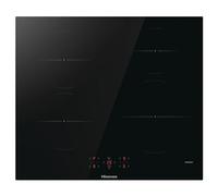 Hisense HI6401BSC - Placa de inducción integrada de 60 cm, placa de vitrocerámica, bloqueo infantil, control táctil, función de temporizador, color negro, 7200 W, 595 x 54 x 520 mm (ancho x alto x