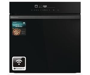 HISENSE HO66F PIZZACHEF Horno Eléctrico Pirolítico XXL 77L 60CM WIFI Negro CE