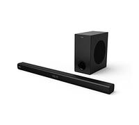Hisense HS218 - Barra de sonido 2.1 ch, 200W, audio Dolby Digital, Bluetooth, HDMI ARC/Óptico/Aux/USB, 3 modos de sonido