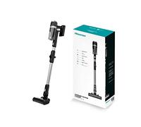 Hisense HVC6264BK Aspirador Escoba sin cable, 25.2V, hasta 45 minutos de autonomía, negro, indicador LED de carga y luces LED en cepillo para mejorar la limpieza