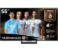 Hisense 55U7Q Pro - Mini LED Pro Smart TV 55 Pulgadas, Procesador Hi-View IA Pro, Modo Juego Ultra de 165Hz, Full Array Local Dimming, Sonido 2.1.2, Dolby Vision IQ, Dolby Atmos, Antireflejos