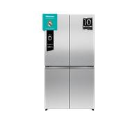Hisense RQ5P640SSSD - Frigorífico Americano 179x91 Cm Total NoFrost WiFi Clase D Inox