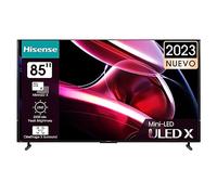 Hisense TV 85UXKQ - Mini-LED Smart TV de 85 Pulgadas Televisor, Quantum Dot Colour, 1500 Zonas de Control, 4.1.2 Sonido multicanal, Dolby Vision IQ & Dolby Atmos, Modo Juego de 144Hz (2023)