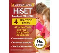 HiSET Prep Book: Practice Tests and HiSET Study Guide All Subjects: [9th Edition]: 4 Practice Tests and HiSET Study Guide All Subjects [9th Edition]
