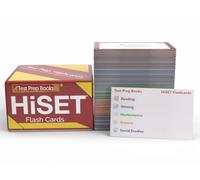 HiSET Prep Study Cards 2026-2027: HiSET Exam Preparation and Practice Test Questions for All Subjects [Full Color Cards]