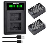 Hisewen 2 baterías DMW-BMB9 DMW-BMB9E para Panasonic Lumix FZ82, DMC-FZ80, DMC-FZ100, DMC-FZ150, DMC-FZ72, DMC-FZ70, DMC-FZ62, DMC-FZ60, DMC-FZ48