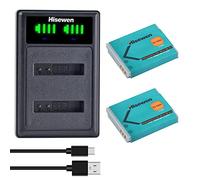 Hisewen NB-6L NB-6LH - Batería y Cargador de Repuesto para Canon PowerShot SX530 HS, SX710, SX700, SX610, SX600, SX540, SX510, SX500 IS, SX280, SX270, D30, S900