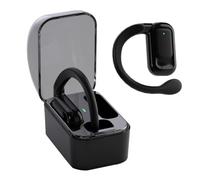 HISHELL Auriculares de oído Abierto con traductor de Idiomas, 144 Idiomas Dispositivo traductor en línea, Auriculares con traductor de Idiomas por Voz Bluetooth con Gancho para la Oreja
