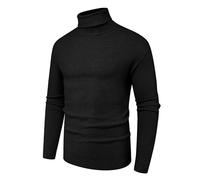 Hisir Camisa casual para hombre, camiseta sencilla y sin complicaciones, muestra tu espíritu heroico, 5801 Negro, M