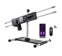 HISMITH Doble penetración Duo Play máquina sexual con app inteligente controlada con puertos de consolador cuádruple para doble penetración simultánea - Sistema KlicLok (Duo Play)