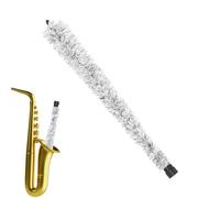 Hisopo de limpieza para saxofón alto, herramienta de cuidado de mantenimiento y limpieza de cepillos | Productos de cuidado de instrumentos de viento | Hisopo de algodón súper absorbente, mango