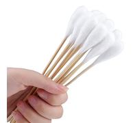 Hisopos de algodón desechables médicos grandes de 20 cm, hisopos de algodón ginecológicos, 200 unidades/10 bolsas