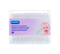 Hisopos de seguridad para bebés Alvita 60uds