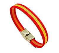 Hispania Colors PULSERA ELÁSTICA CON BANDERA DE ESPAÑA. DISPONIBLE EN 2 TALLAS (TALLA S)