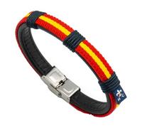 Hispania Colors Pulsera Wake Up España. REGALO PULSERA DE ESPAÑA (Bandera, 22)