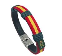 Hispania Colors PULSERA WAKE UP GUARDIA CIVIL- REGALO PULSERA DE ESPAÑA (MEDIANA - muñeca de 17,5 a 18,5 cm)