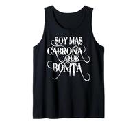 Hispanic Heritage Latina Power Sayings Chingona Cabrona Camiseta sin Mangas