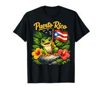 Hispanic Heritage Month Coqui Frog Puerto Rico Boricua Taino Camiseta