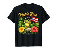 Hispanic Heritage Month Coqui Frog Puerto Rico Boricua Taino Camiseta