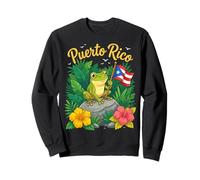 Hispanic Heritage Month Coqui Frog Puerto Rico Boricua Taino Sudadera